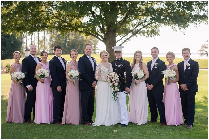 Marine Corps Military Wedding Two Rivers Country Club Williamsburg Virginia Wedding Photographers_6848